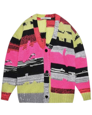 Philosophy Cardigan oversize da bambina PFMA051.C