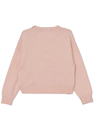 Pinko Maglia girocollo con logo frontale F4PIJGJP087