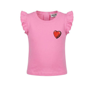 Moschino Completo Con T-shirt E Shorts Per Neonata MDK015-LBA00