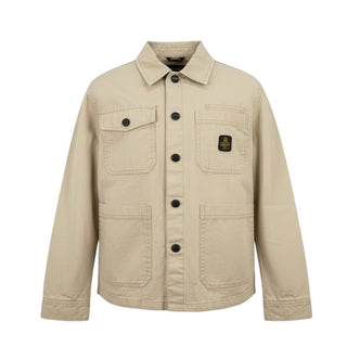 RefrigiWear Giacca In Cotone Beige 135JRMJS25