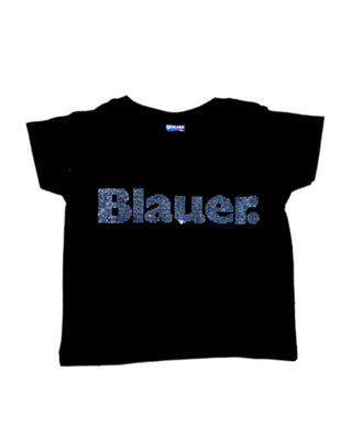 Blauer T-Shirt mit Rundhalsausschnitt 22SBLGH02461