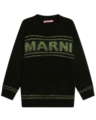 Marni Maglia girocollo con logo M01212-M00TB