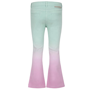 Stella Mccartney Pantaloni a zampa in denim con logo TU6E10-Z0156