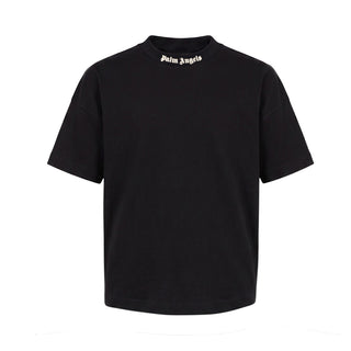 Palm Angels T-shirt Nera Con Logo F6PAJBTH012/110 Per Bambini