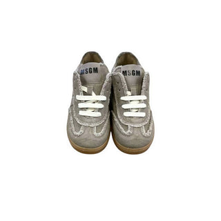 Msgm Sneakers Retro Trainer 79823 In Canvas