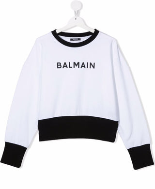 Balmain-Sweatshirt mit Rundhalsausschnitt 6Q4130