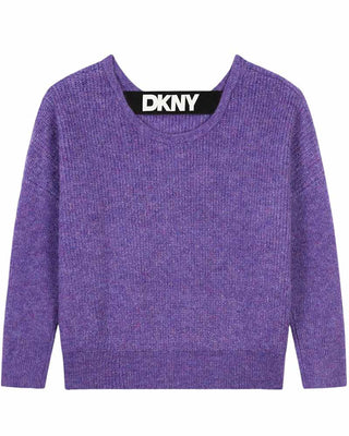 Dkny Maglia in misto lana da bambina D60240