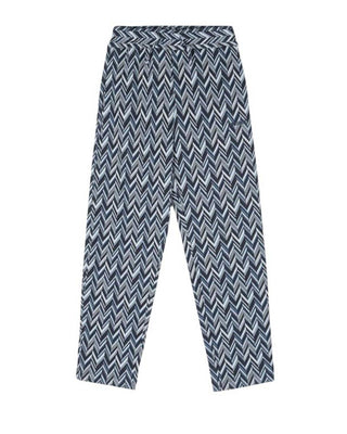 Missoni Pantaloni in maglia con motivo zig zag MV6Q10-Q0065