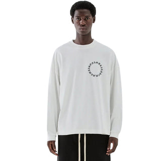 I'm Brian T-shirt Bianca A Maniche Lunghe TS3938/1 Per Uomo