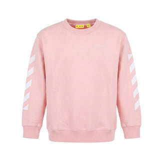 Off-White Crewneck Sweatshirt OGBA001F23FLE0013001 With Logo Print