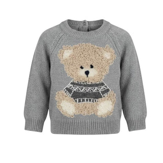 The Owl Sweater with applications A22MA334EM220