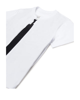 Maison Margiela T-Shirt Re-Cut M60773-MM04I Con Dettaglio A Taglio Vivo