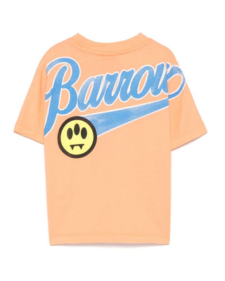Barrow T-shirt Con Stampa S5BKJUTH042 In Cotone