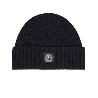 Stone Island Cappello a coste in misto lana con Compass K2S16N100003