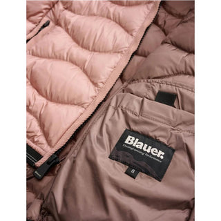 Blauer Giubbino Trapuntato Rosa Con Pelliccia 26WBLGC03288-520BW Arion Jr Per Bambina