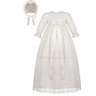 Ponto Por Ponto Veste Battesimale con pizzo 1/6574