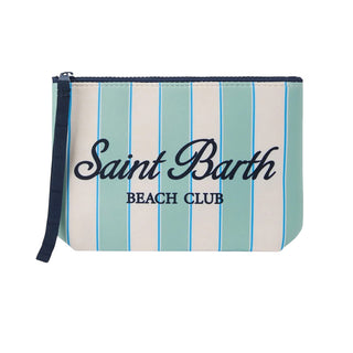 Mc2 Saint Barth Pochette Aline In Scuba A Righe Verdi ALIN001/00606L