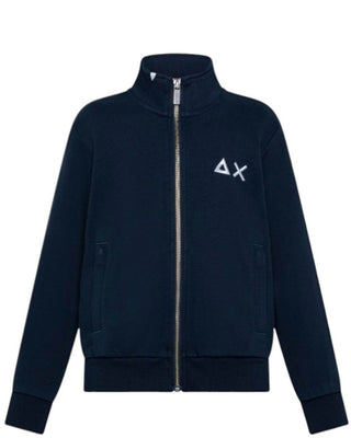 Sun68 Felpa Con Zip e Logo F35302 Da Bambino
