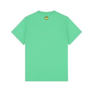 Barrow T-shirt A Maniche Corte Verde Con Logo S6BKJUTH075-087