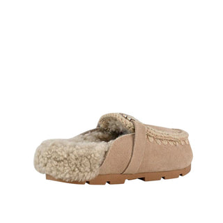 Mou Mules Scamosciata FW431000A01 Con Logo