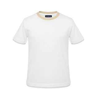 Emanuel Pris T-shirt avorio a maniche corte ETS3169R