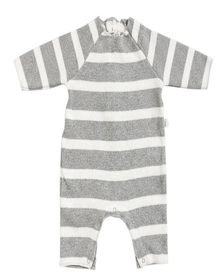 Teddy & Minou Tutina rigato I24TU025M1090 CON BOTTONI