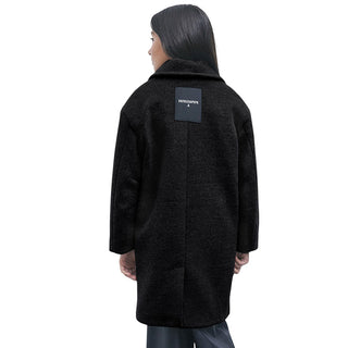 Patrizia Pepe Cappotto Oversize Nero 7O0055/C0265-K103 Per Bambina