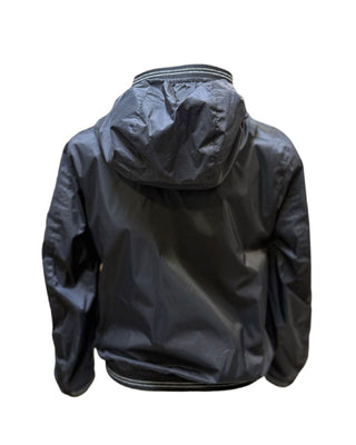 Blauer Giubbino con cappuccio 25SBLKC06443