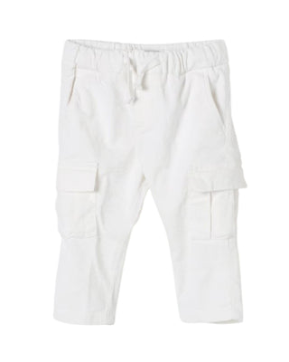 Manuel Ritz Pantaloni cargo in velluto a coste MR2762