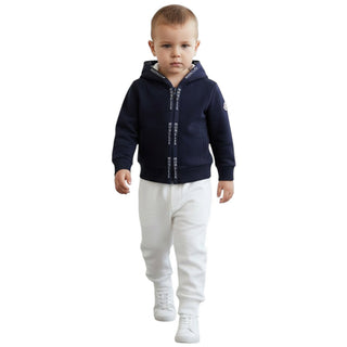 Moncler Tuta Due Pezzi In Cotone Per Neonato H29518M00011