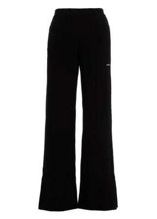 Off-White Pantalone felpa a palazzo con logo OWCH011C99JER0011
