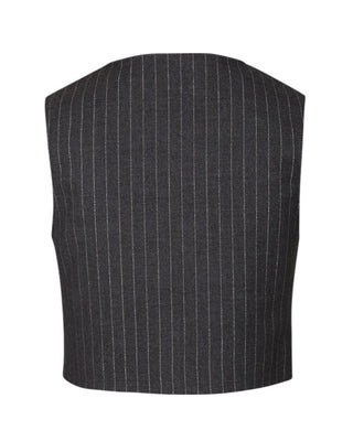 Msgm Gilet grigio da bambina F4MSJGVE156