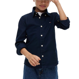 Tommy Hilfiger Camicia Oxford Essential KB0KB10192-C1G-J Per Bambino