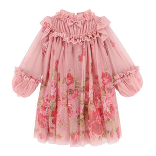 Angel's Face Abito In Tulle  NADIYA ROSE Con Fantasia Floreale