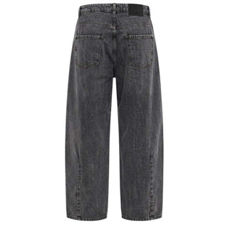 I'm Brian Jeans Balloon In Denim Nero BALLJL21/26 Per Bambino