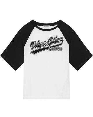 Dolce & Gabbana T-shirt a maniche corte con stampa L4JTHW-G7NMY