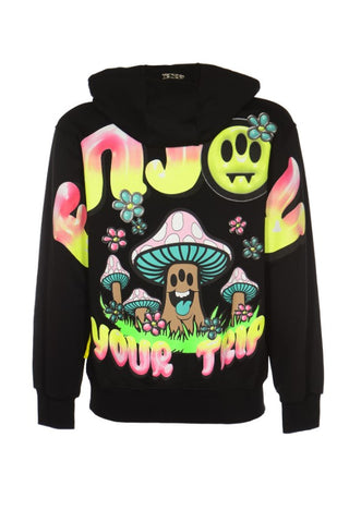 Barrow Felpa con cappuccio e stampa 032486