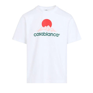 Casa Blanca T-Shirt In Jersey MPF25-JTS-001-03 A Maniche Corte Con Stampa