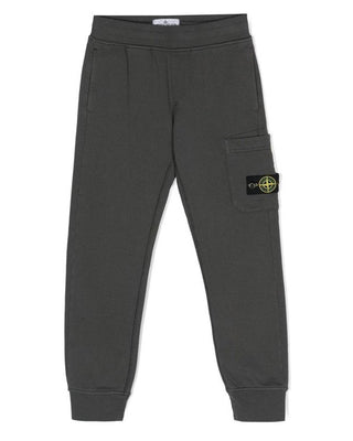 Stone Island Pantaloni jogger con logo 801661540