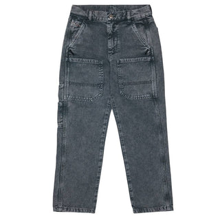 Diesel Jeans Gamba Dritta In Denim Grigio J02330-KXBUP-K910A Per Bambino