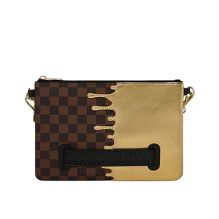 SPRAYGROUND Pochette SHARKS IN PARIS GOLD DRIP 910B9344NSZ