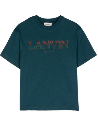 Lanvin T-shirt a maniche corte con logo N30146