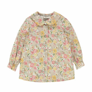 J.o Milano Camicia in fantasia floreale da bambina 566D1J