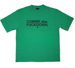 Comme des Fuckdown Crew-neck T-shirt with logo CDFU1762