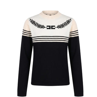 Elisabetta Franchi Maglia Girocollo Con Logo Per Bambina EFMA156.C