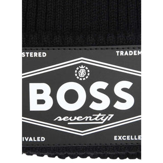 Hugo Boss Cappello nero a coste con logo J51567