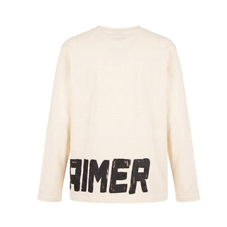 Disclaimer T-shirt Avorio A Maniche Lunghe 26IDK59106A Per Bambini