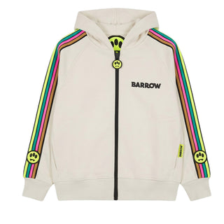 Barrow Felpa Con Zip E Cappuccio F3BKJUZH099 Per Bambina