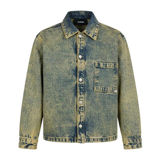 I'm Brian Camicia In Denim Sabbiato CA3853J Per Bambino