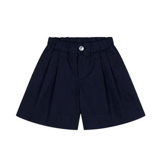 J.o Milano Shorts Blu In Velluto 2664N8-02 Per Neonata
